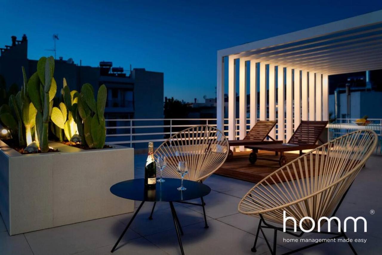 Brand New Homm Penthouse In Ano Glyfada, Dilou Apartment Athena Bagian luar foto