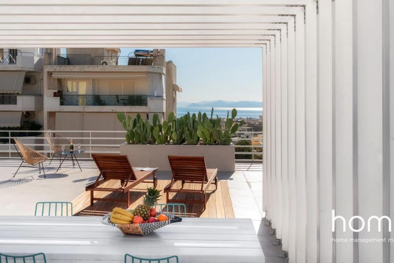 Brand New Homm Penthouse In Ano Glyfada, Dilou Apartment Athena Bagian luar foto