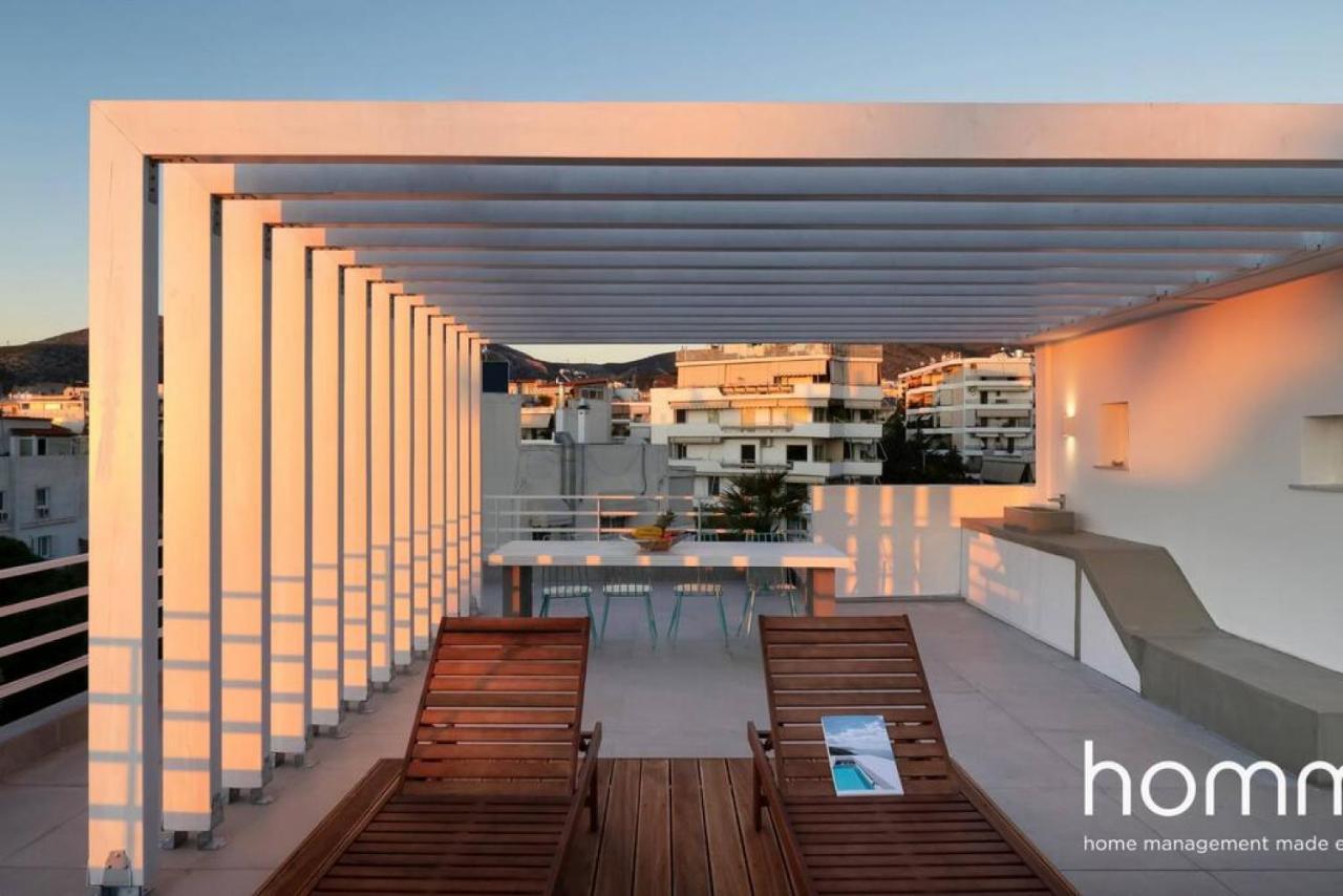 Brand New Homm Penthouse In Ano Glyfada, Dilou Apartment Athena Bagian luar foto