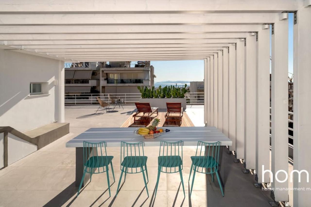 Brand New Homm Penthouse In Ano Glyfada, Dilou Apartment Athena Bagian luar foto