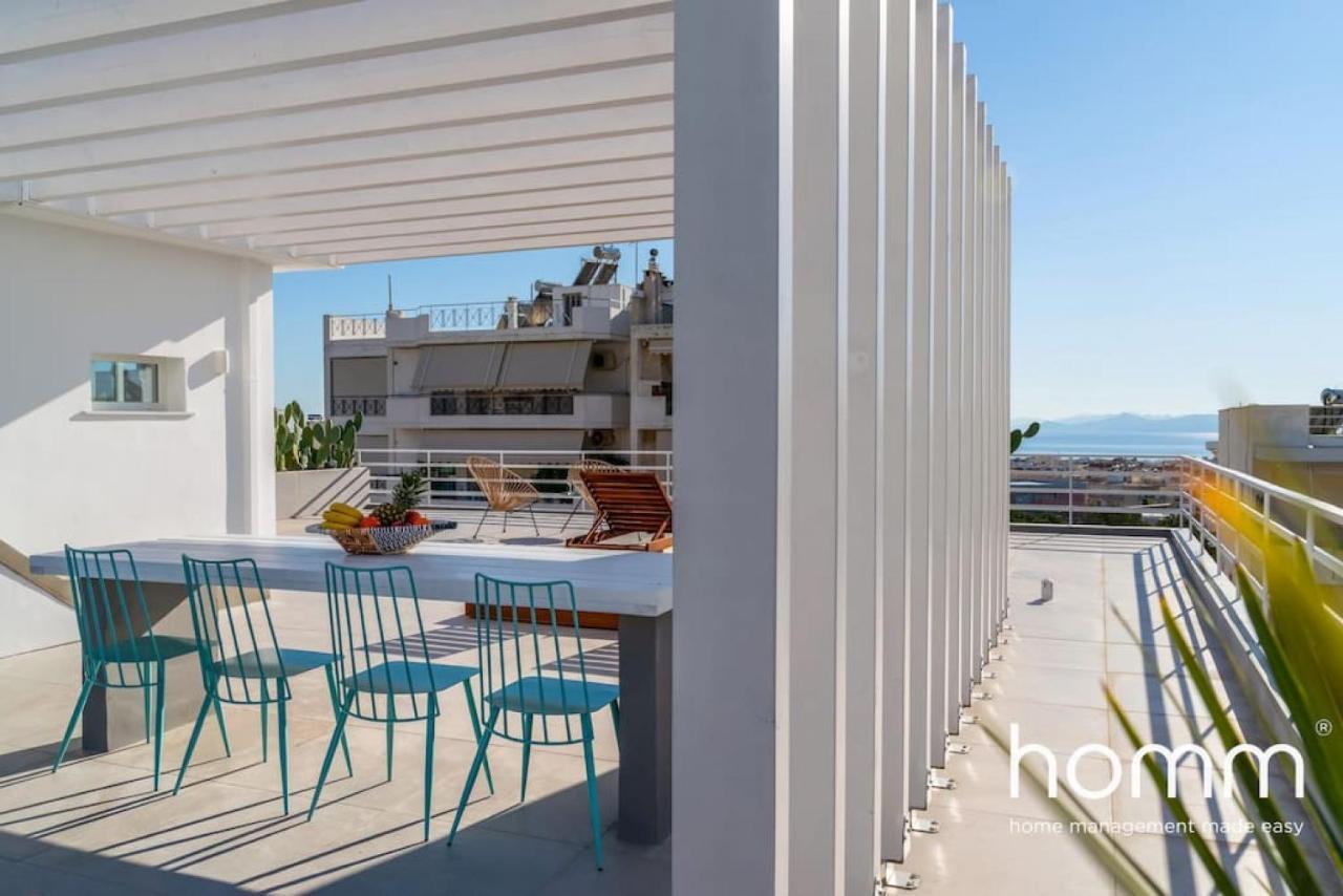 Brand New Homm Penthouse In Ano Glyfada, Dilou Apartment Athena Bagian luar foto