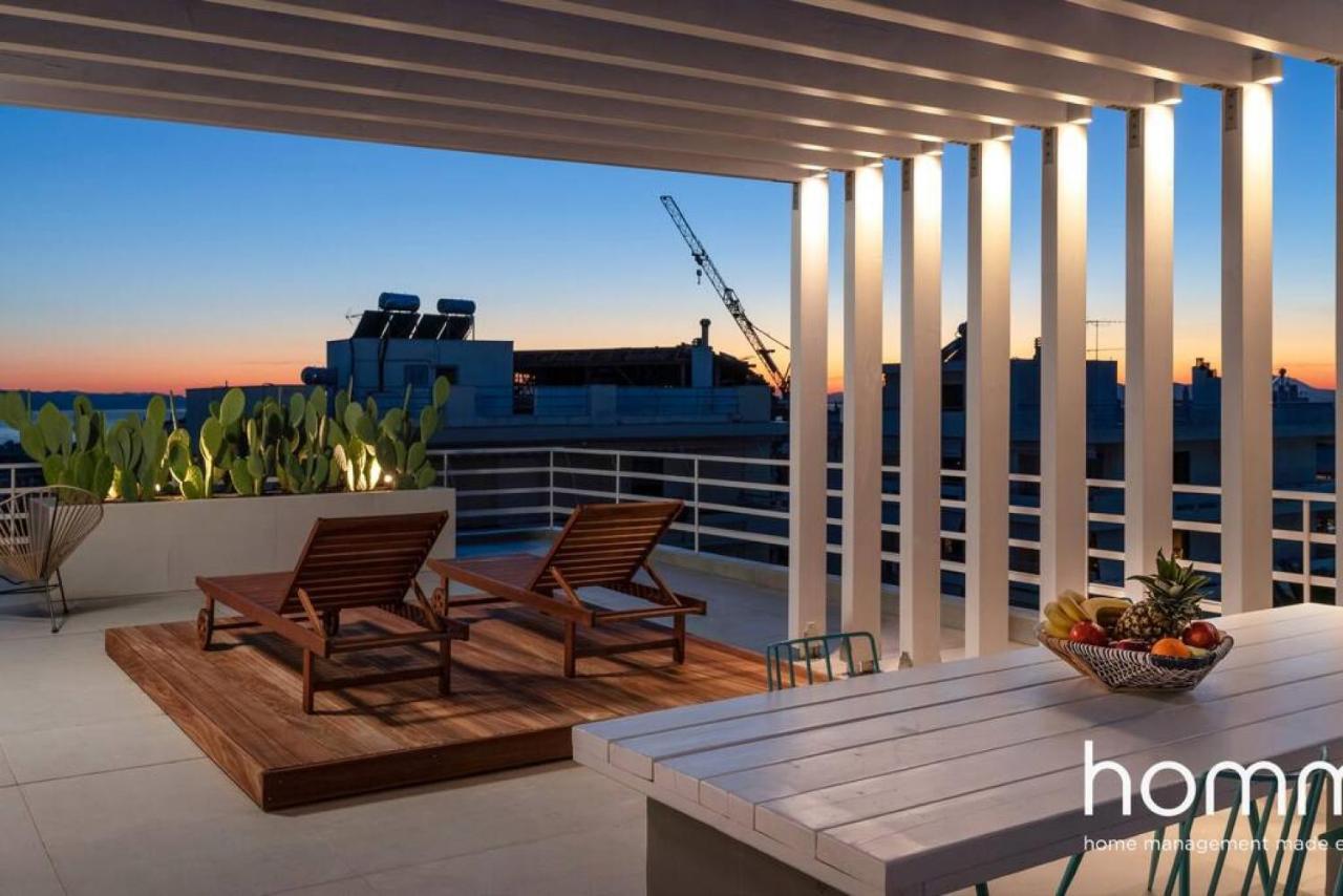 Brand New Homm Penthouse In Ano Glyfada, Dilou Apartment Athena Bagian luar foto