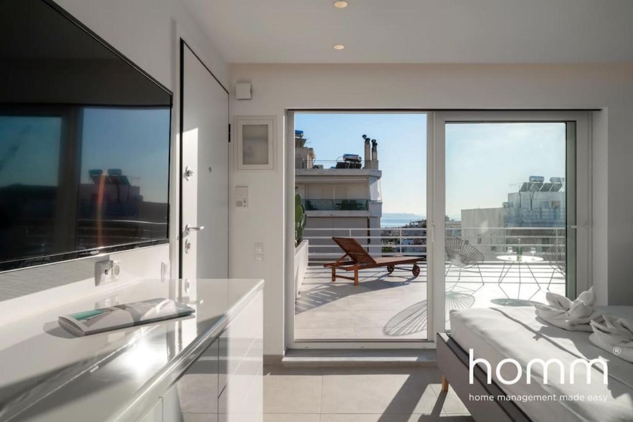 Brand New Homm Penthouse In Ano Glyfada, Dilou Apartment Athena Bagian luar foto