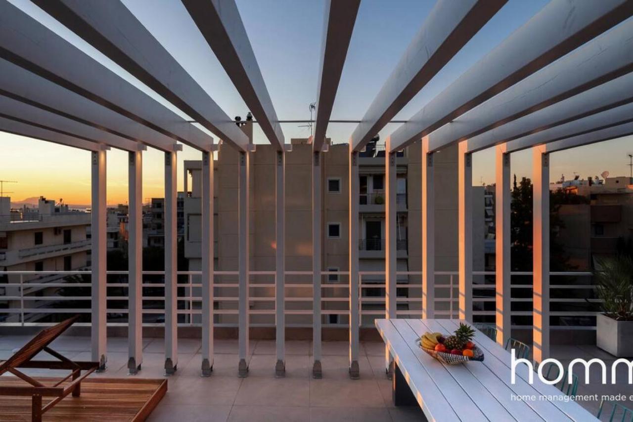 Brand New Homm Penthouse In Ano Glyfada, Dilou Apartment Athena Bagian luar foto