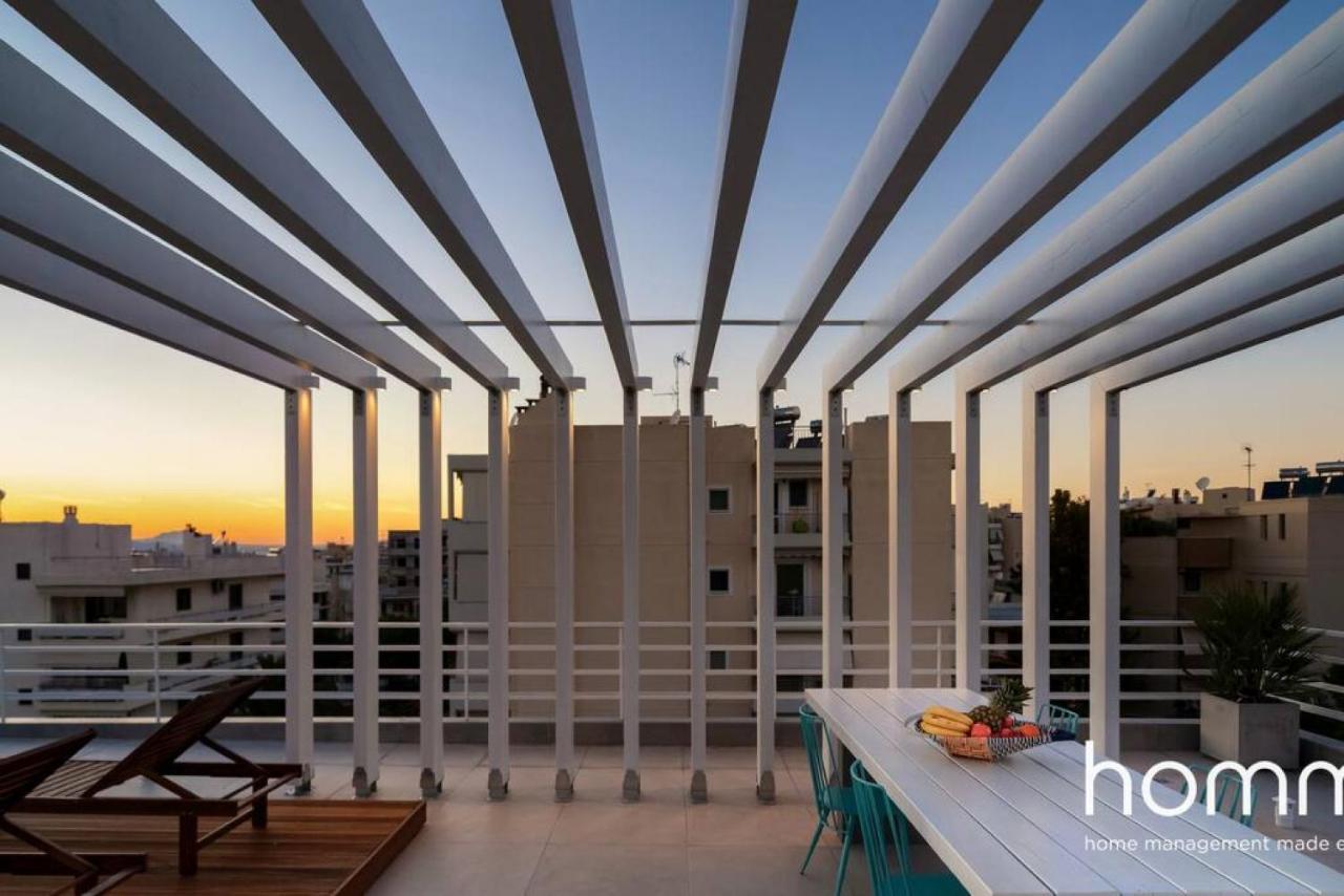 Brand New Homm Penthouse In Ano Glyfada, Dilou Apartment Athena Bagian luar foto